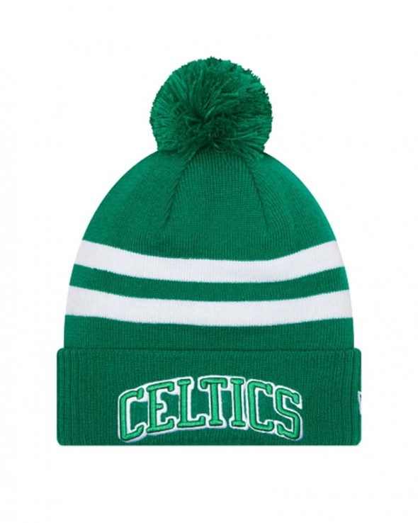NEW ERA Boston Celtics City Edition Pom Pom Knit Beanie