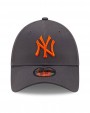 NEW ERA 9FORTY New York Yankees League Essential Grey Cap