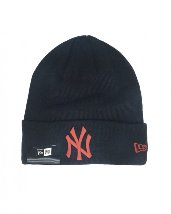 NEW ERA League Essential Cuff Knit NY Yankees Black
