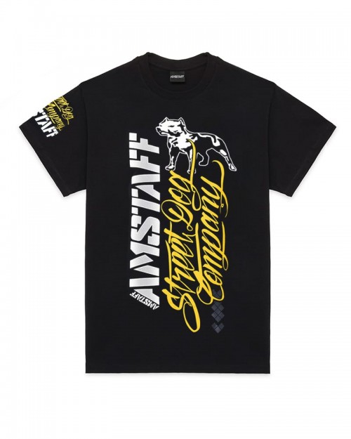 AMSTAFF Dasher T-shirt Black