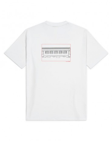 DOLLY NOIRE x Loop Colors Train Tee White