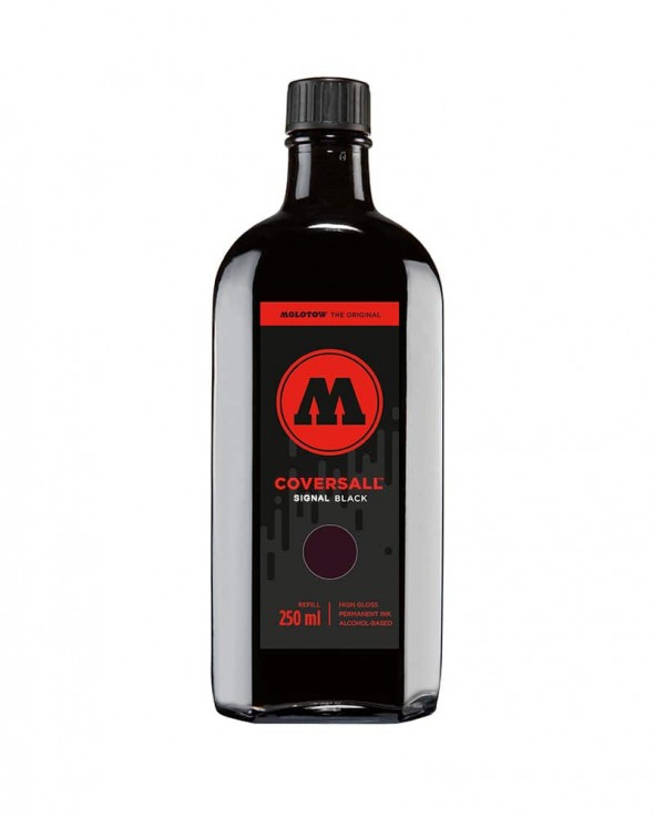 MOLOTOW - Ricarica Cocktail 250ml Inchiostro Speedflow Black