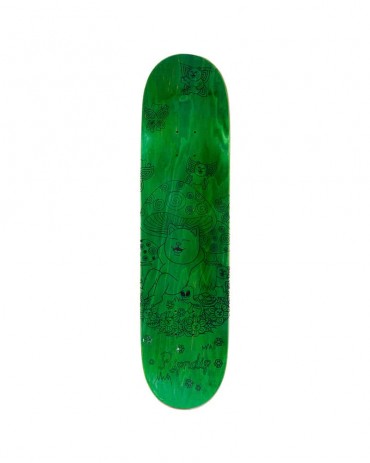 RIPNDIP Psychedelic Complete Skateboard (Blue) 8.25&quot;
