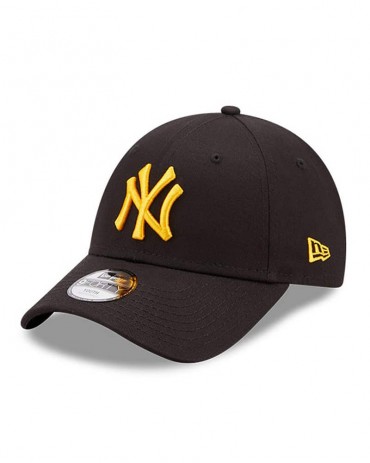 NEW ERA 9Forty New York Yankees League Essential Black Yellow Child (4-6 Years)