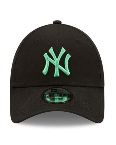 NEW ERA 9FORTY New York Yankees Mint Logo League Essential Black