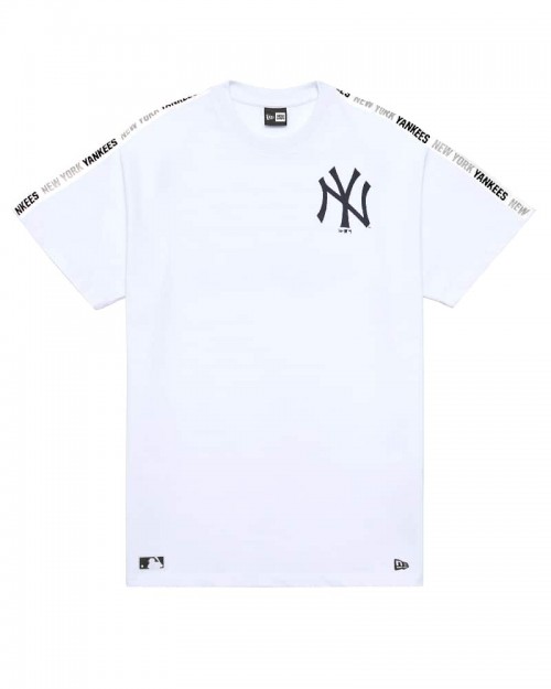 NEW ERA MLB New York Yankees Taping T-Shirt White