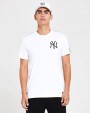 NEW ERA MLB New York Yankees Taping T-Shirt White