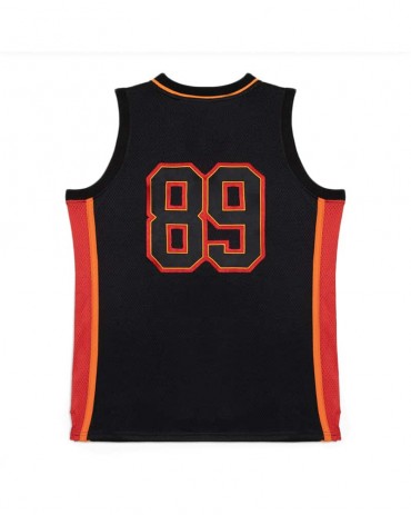 DOLLY NOIRE Goat Basketball Tee Oversized Black and Red