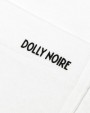 DOLLY NOIRE Sweatshorts Logo Label White